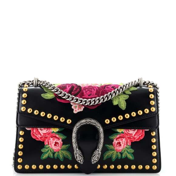 Gucci Dionysus Bag Embroidered Studded #182039G95B - Picture 1 of 7